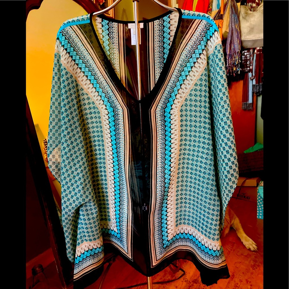 Talbots Poncho S/M